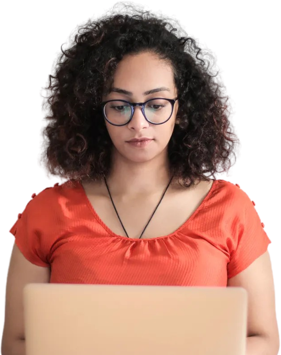 Woman on laptop